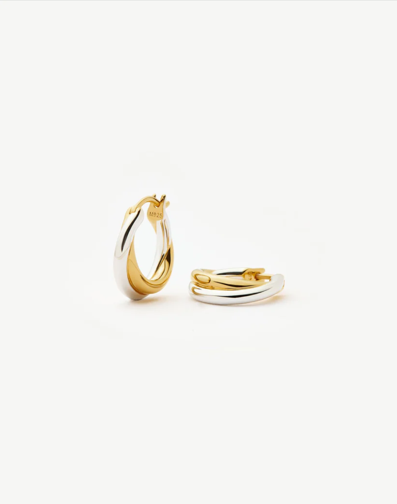 Øredobber | Lucy Williams Entwine Small Hoop Earrings